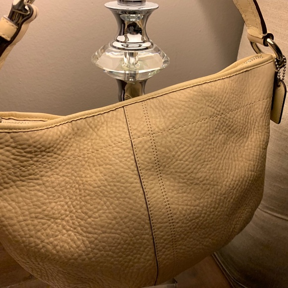 Coach leather bag - cream - Picture 4 of 6